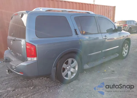2010 Nissan Armada Titanium from USA, damaged, VIN 5N1BA0ND4AN605088